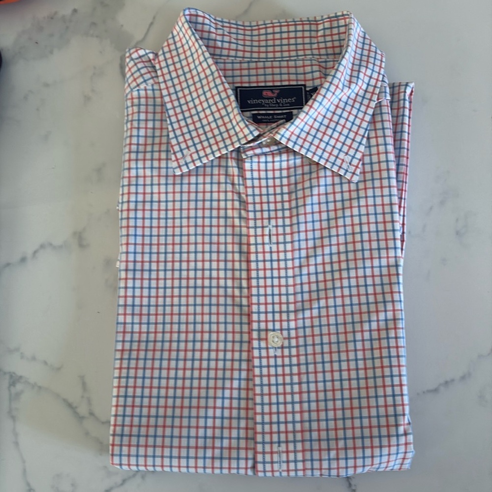 Vineyard Vines Men's Tattersall Shirt - XL
